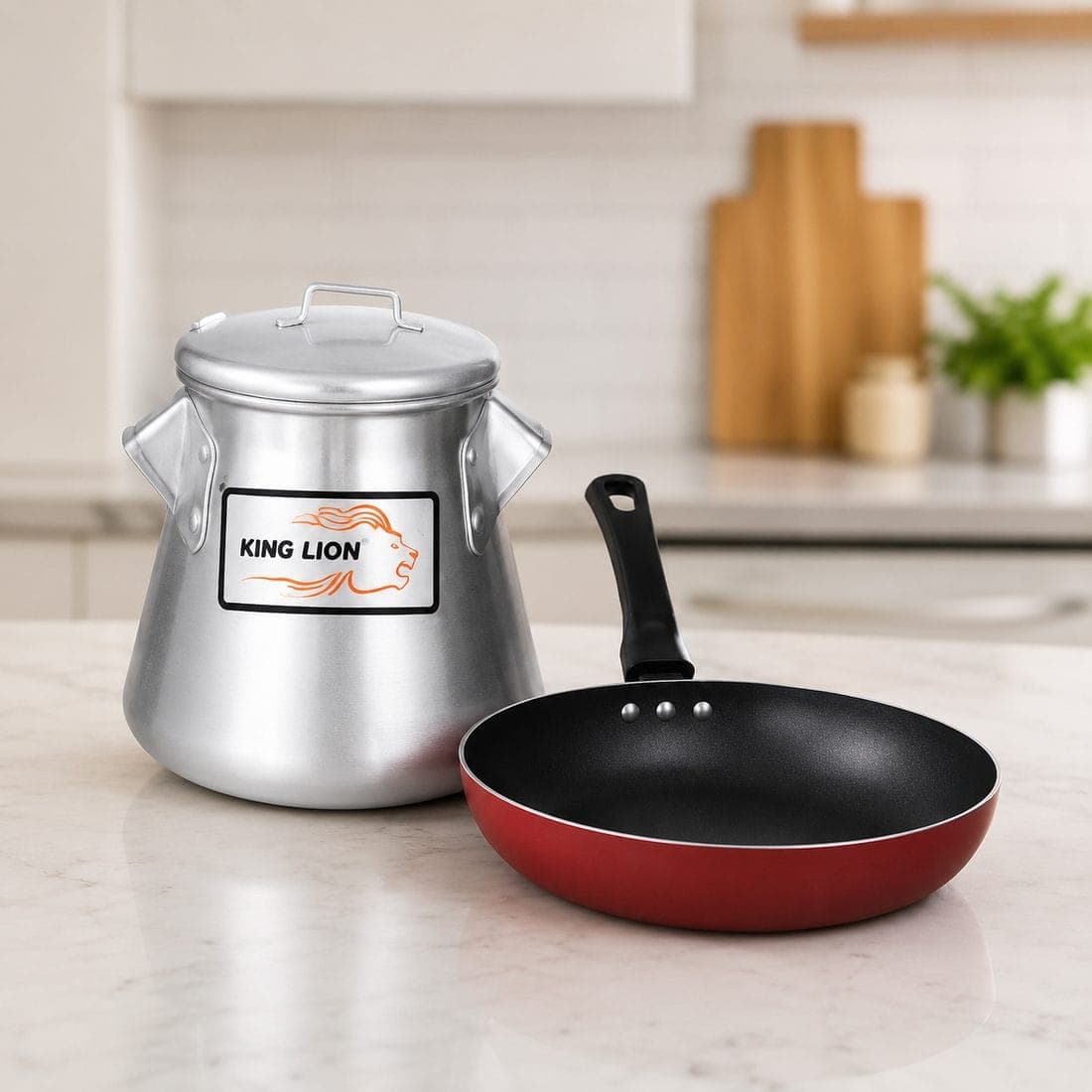 Combo: Conical Pot 9L + Non-Stick Pan 24cm