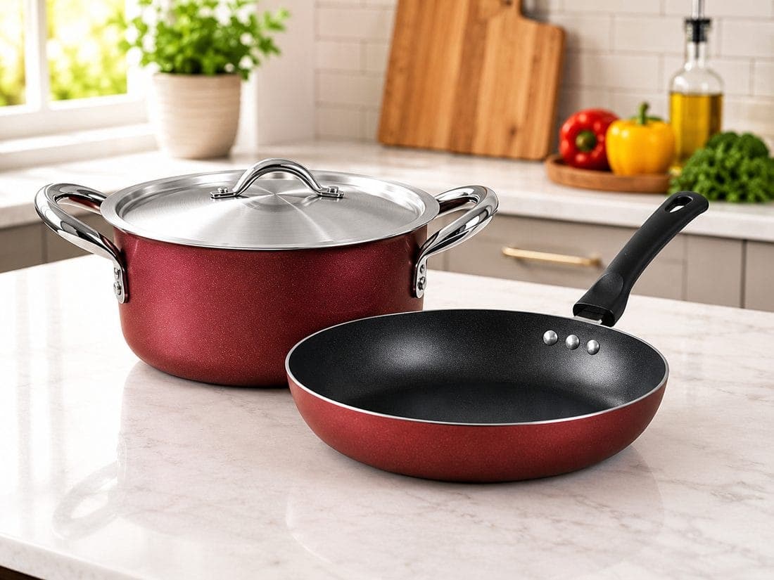 Combo: Non-Stick Casserole 5L + Non-Stick Pan 24cm